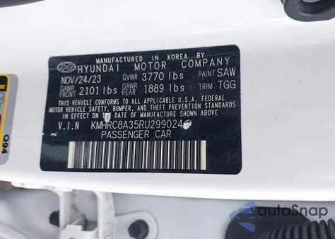 2024 Hyundai Venue Sel from USA, damaged, VIN KMHRC8A35RU299024